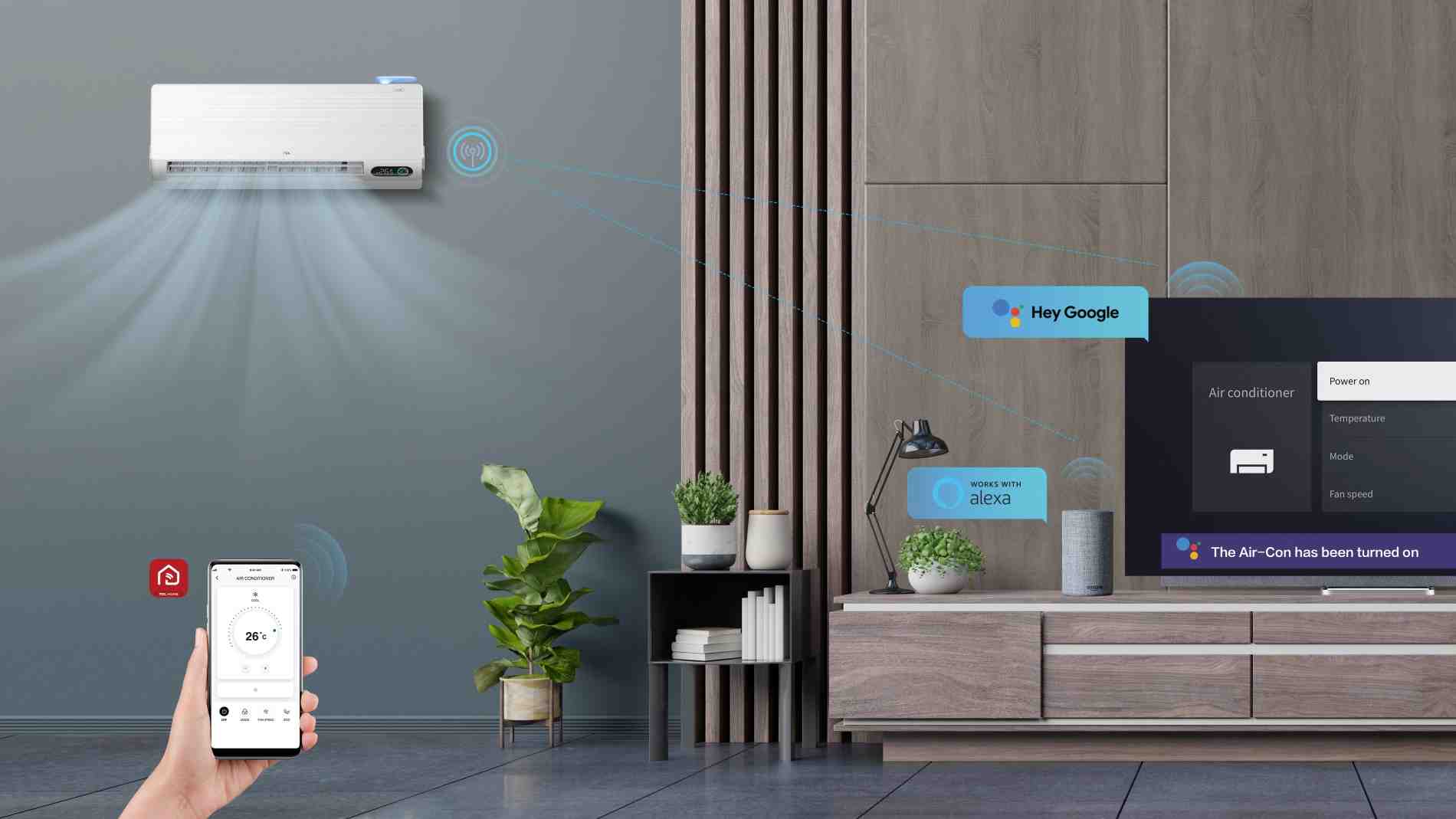 TCL FreshIN 2.0 TAC-12CHSD/FBI 3,5 kW-os split klíma szett 