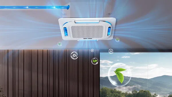 TCL U-Match TCC-24CHRH/DV 7,0 kW-os Kazettás Klíma szett
