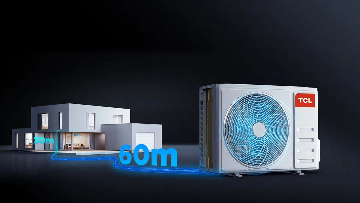 TCL U-Match TCC-24D2HWH/DV (02) 7,0 kW-os Légcsatornázható Klíma szett