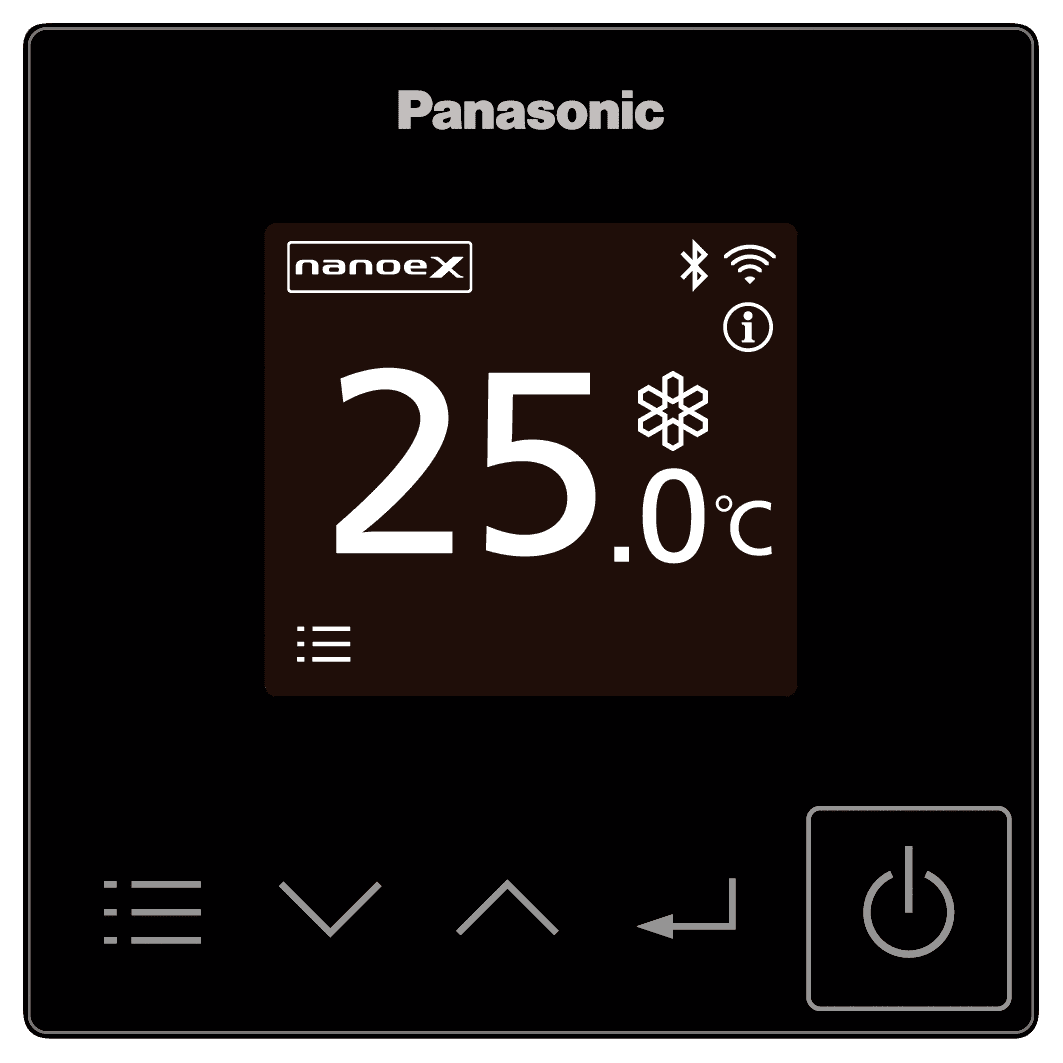 Panasonic CZ-RTC6 vezetékes távvezérlő black