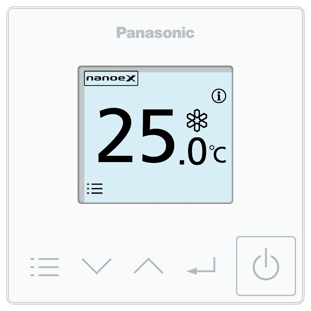 Panasonic CZ-RTC6W vezetékes távvezérlő white