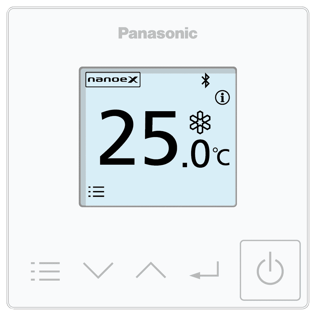Panasonic CZ-RTC6BLW vezetékes távvezérlő PY3 szériához black