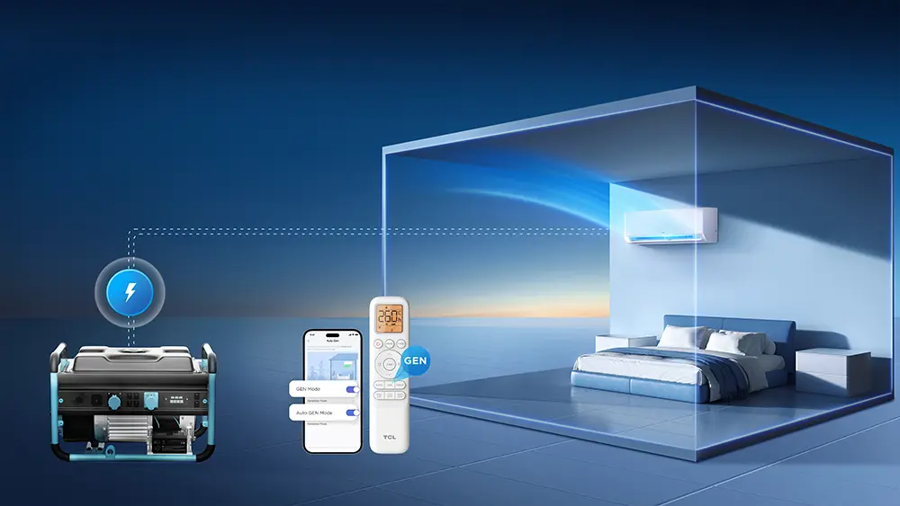 TCL NEO AI TCE-18NEO 5,1 kW-os split klíma szett
