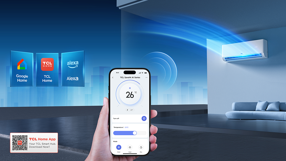TCL NEO AI TCE-18NEO 5,1 kW-os split klíma szett