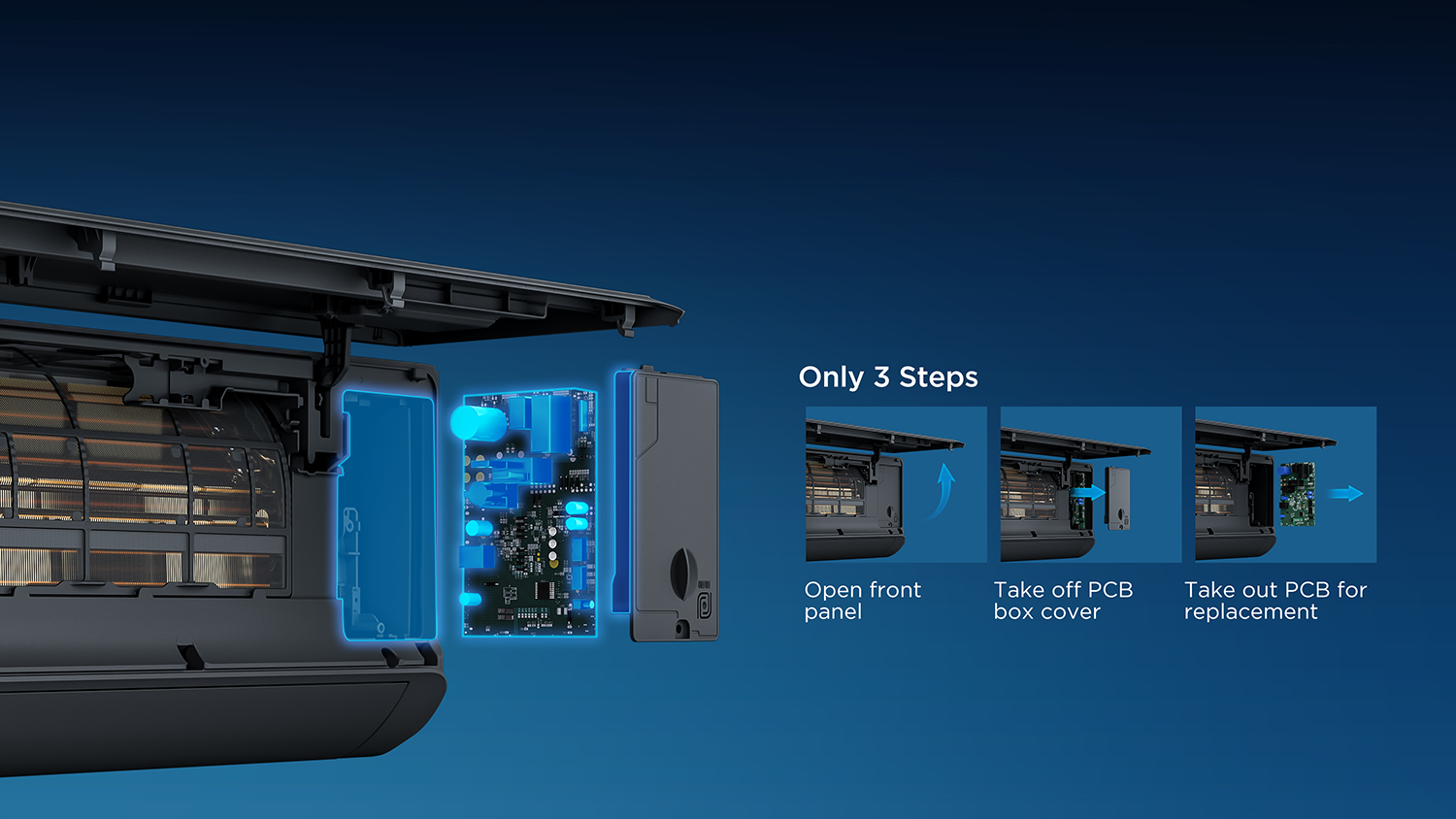TCL XERON AI TCE-09XER 2,6 kW-os split klíma szett