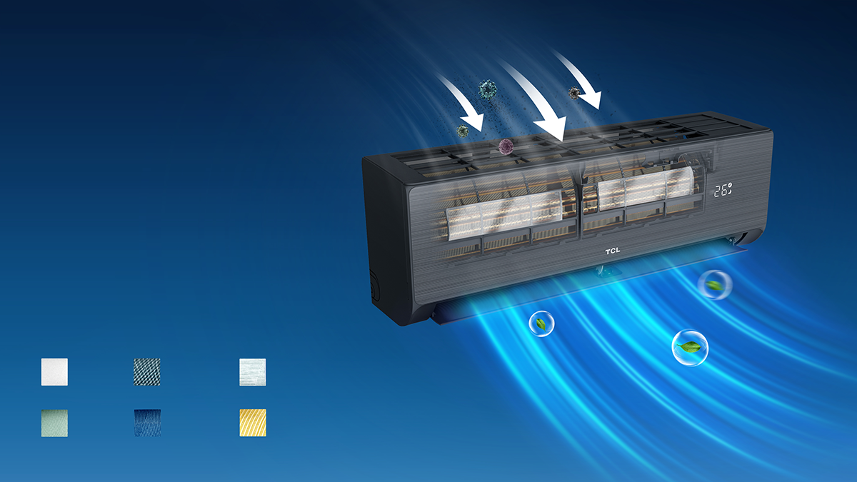 TCL XERON AI TCE-12XER 3,4 kW-os split klíma szett