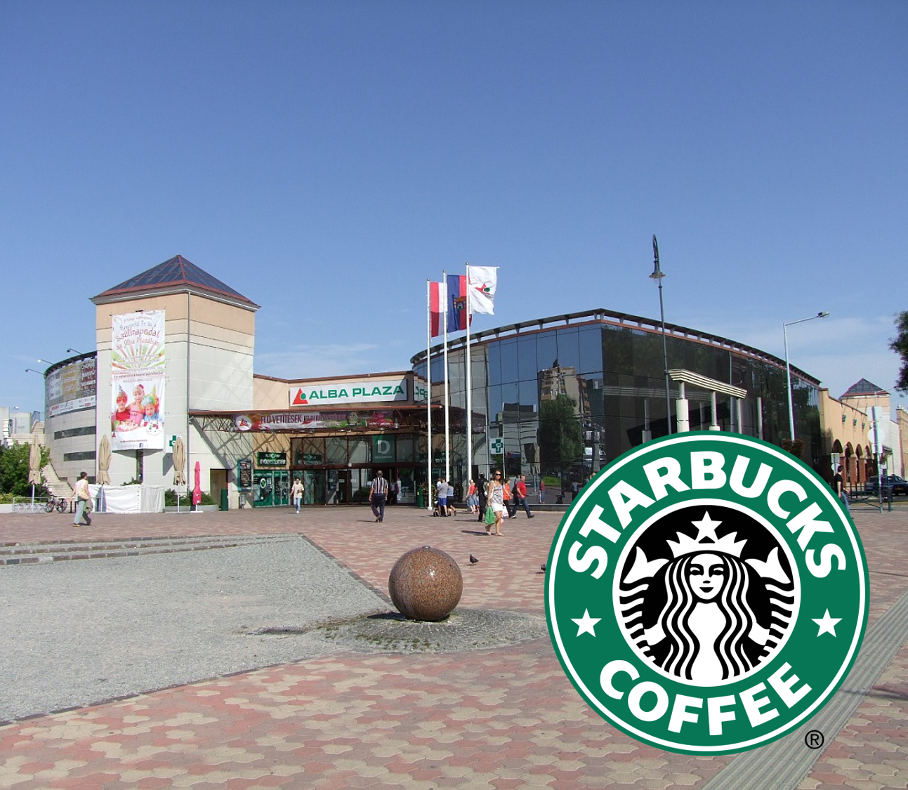 Alba Plaza, Starbucks – VRF rendszer